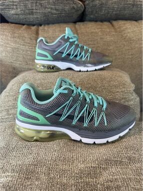 Nike Air Max Excellerate 3 Women's Running Shoes Size 8 Grey Teal
